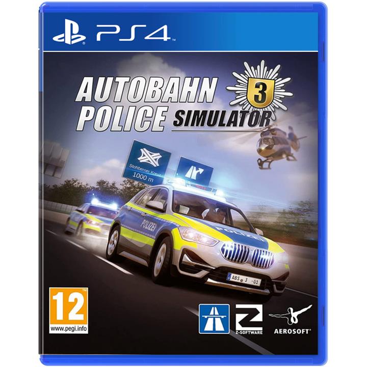 دیسک بازی Autobahn Police Simulator 3 PS4